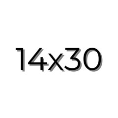 14x30