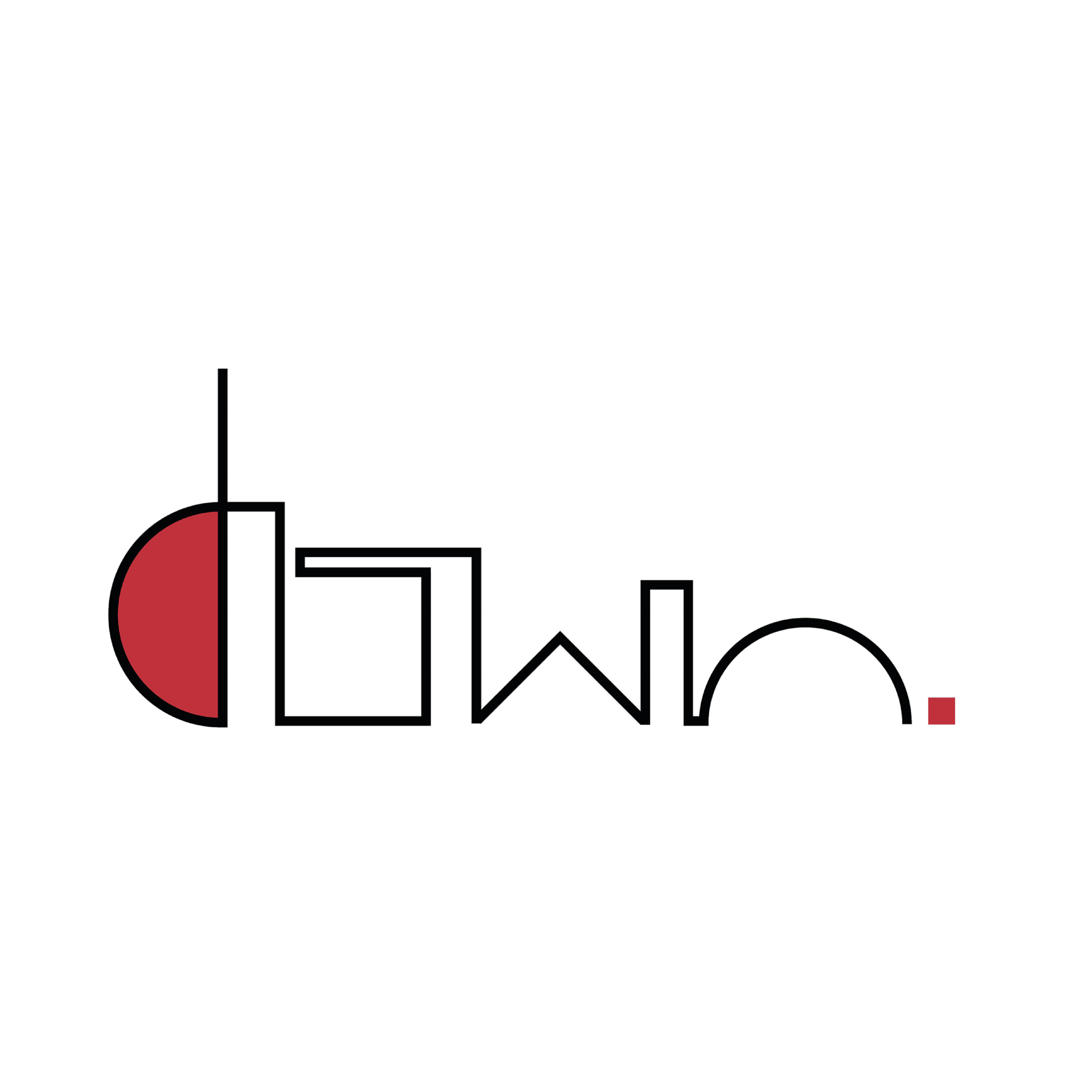 down.