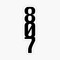807 vert