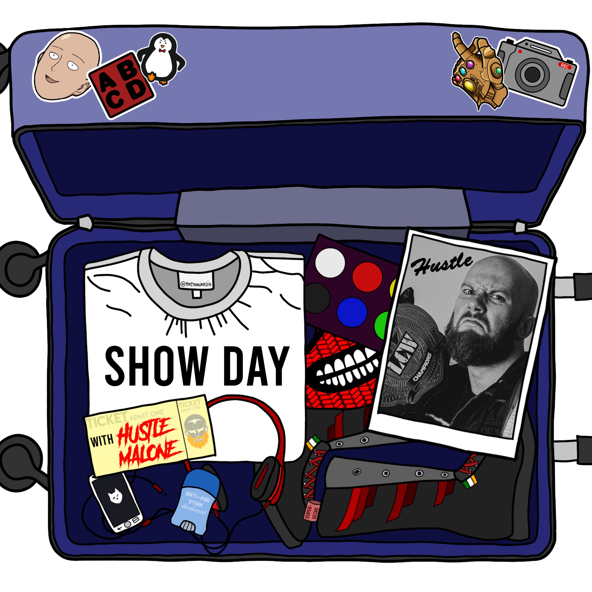 Hustle Malone's Show Day Wrestling Podcast