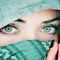 DJ green eyes