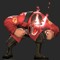 8-bit flame