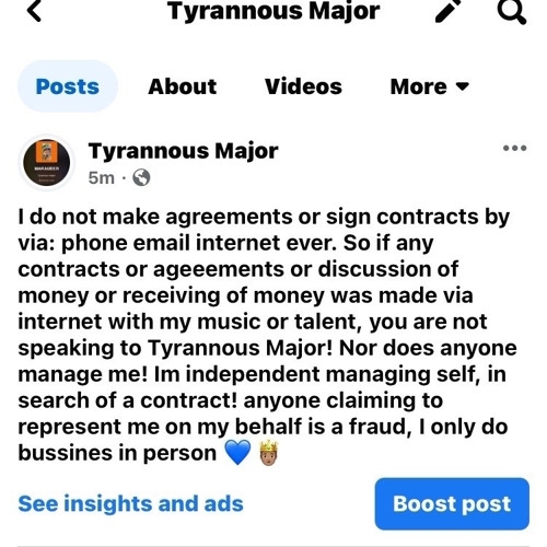 Tyrannous Major’s avatar
