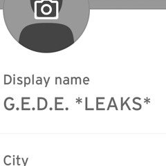 G.E.D.E. *LEAKS*