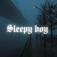 Sleepy boy Brandon