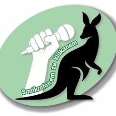 S mikrofonem za klokanem