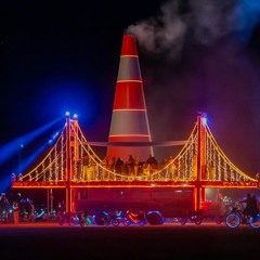 Golden Gate Bridge Art Car