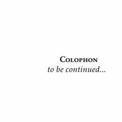 Mr Colophon