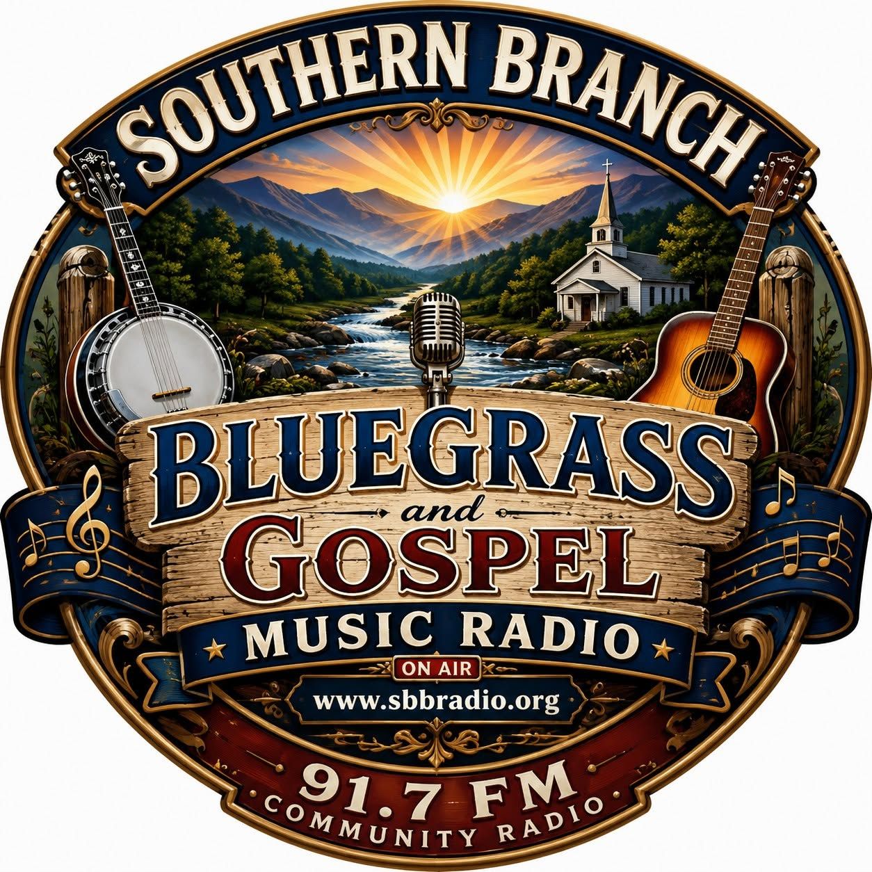 Southern Branch Bluegrass & Gospel Music Radio podcast artwork
