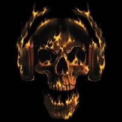 FUCKING FLAMING SKULL NIGGA