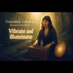 Vibrational magic 111 Crystalline Celestine
