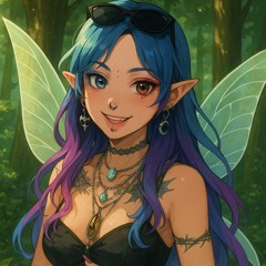 hood goth fairy