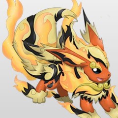 burning flames