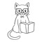 nerdycatface