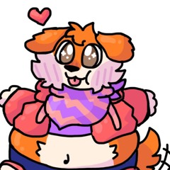 Levi The Fat Furry Dog