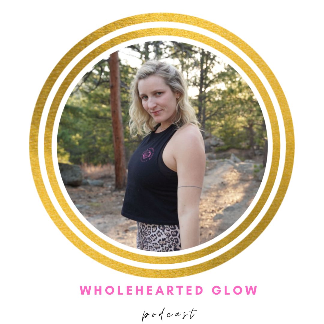 Wholehearted Glow podcast artwork