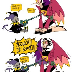 David the thomas and jevil dude