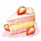 strawberry cake