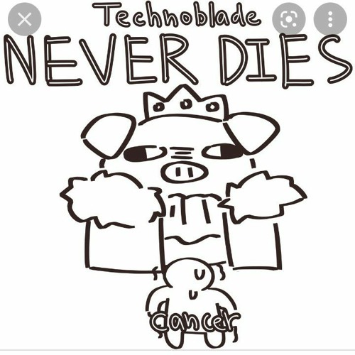 Technoblade never dies - Drawception