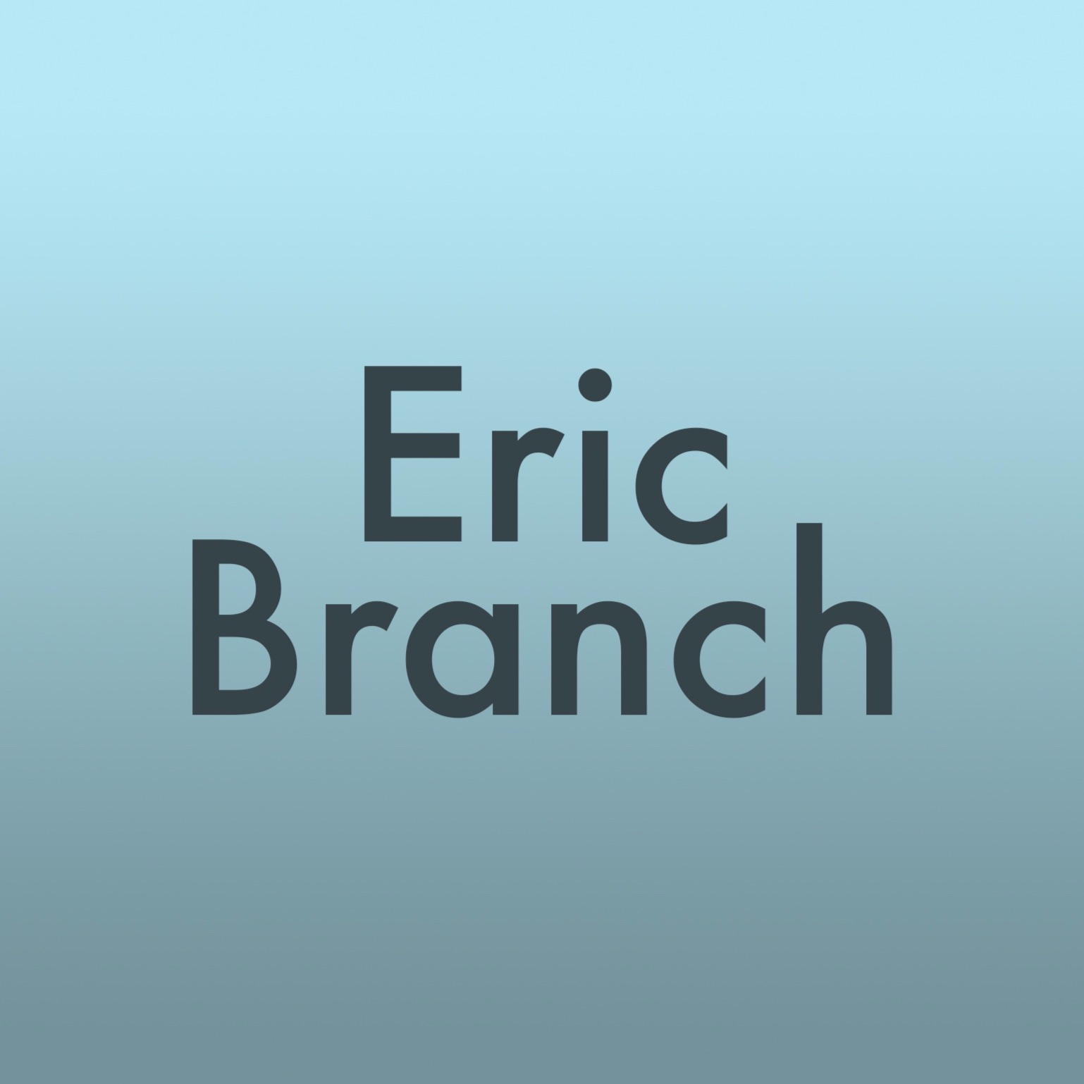 Eric Branch