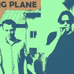 burning plane