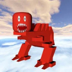 werid red creature thing