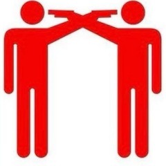 hands stained with blood🩸