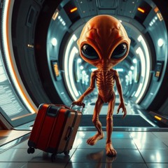 Alien On Vacation