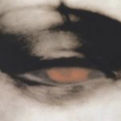 eyes red like rubys