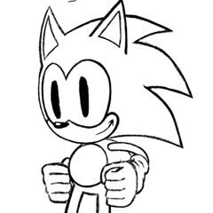 super scary sonic guy