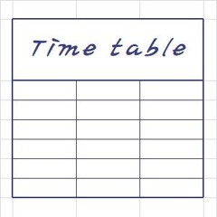 Time table