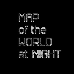 Map of the World at Night