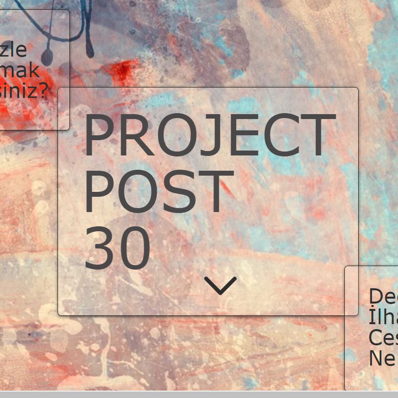ProjectPost30 podcast artwork