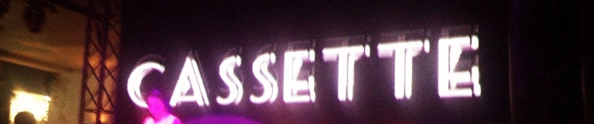 SoundCloud banner for @cassette
