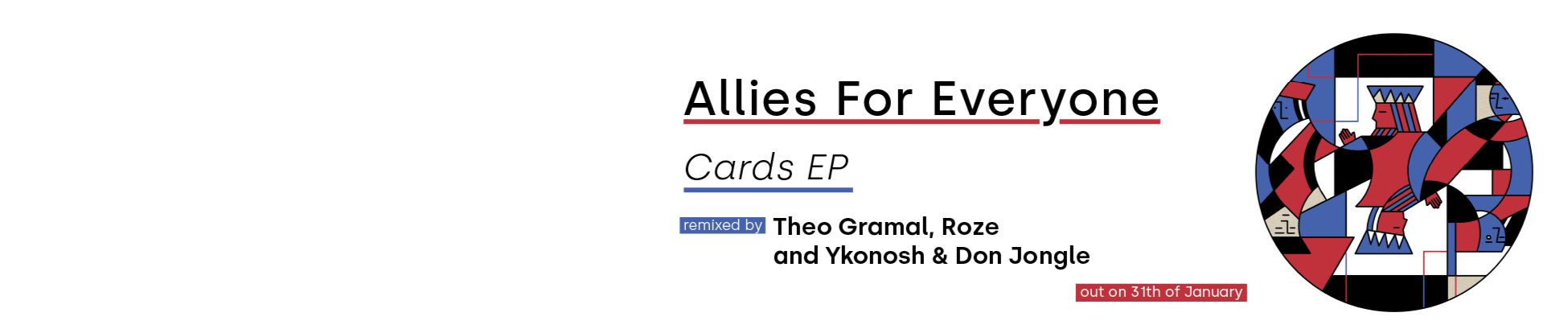 SoundCloud banner for @allies