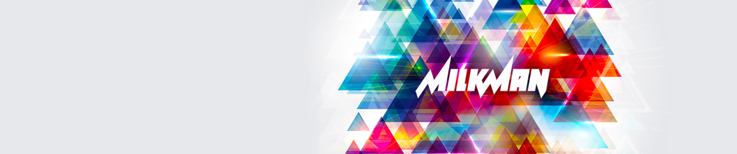 SoundCloud banner for @milkman