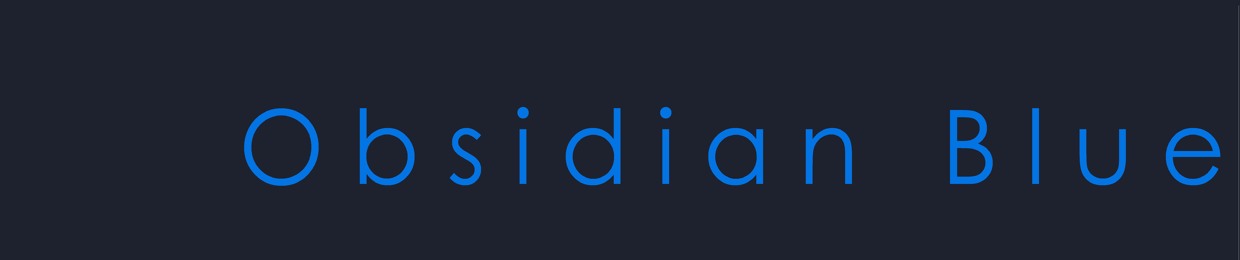 Obsidian Blue