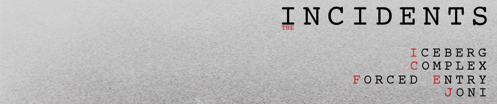 SoundCloud banner for @incidents