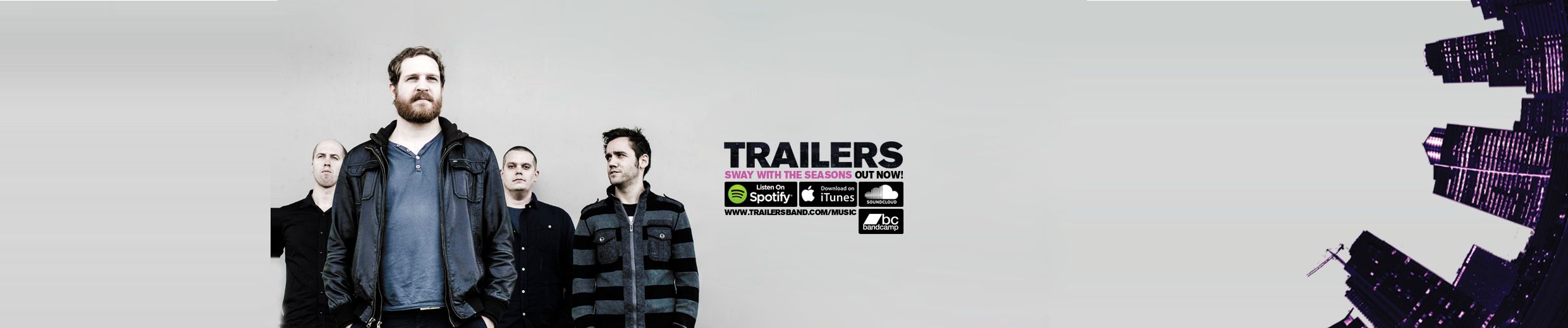 SoundCloud banner for @trailers