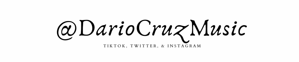 @DarioCruzMusic