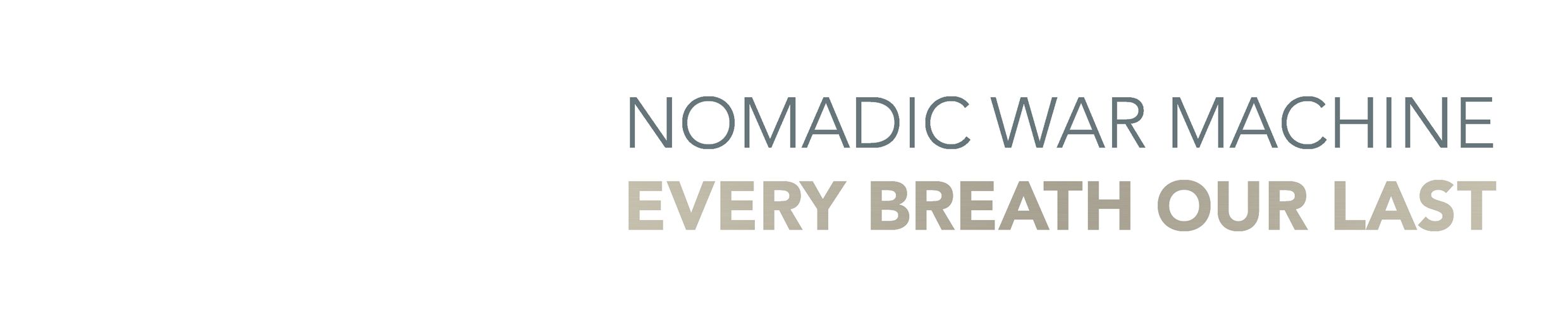 We Cannot Cower By Nomadic War Machine Free Listening On