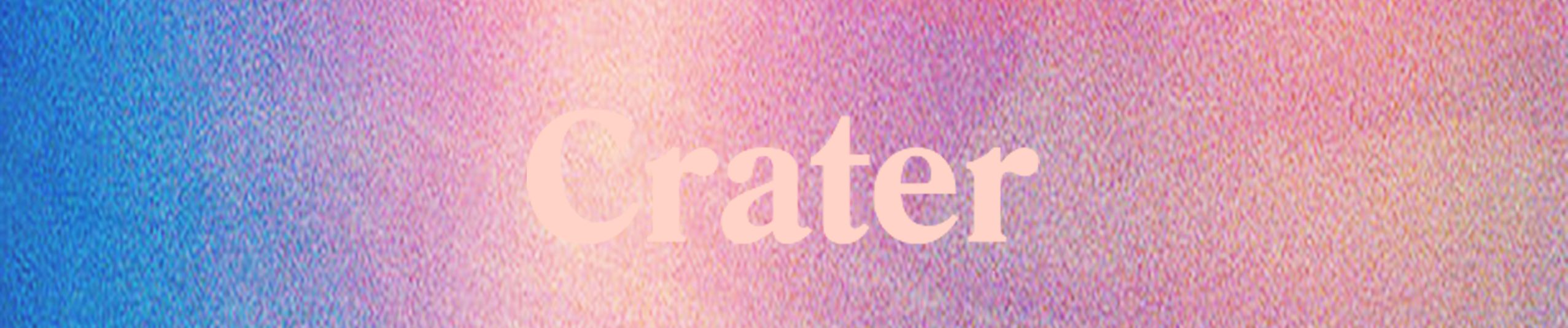 SoundCloud banner for @crater