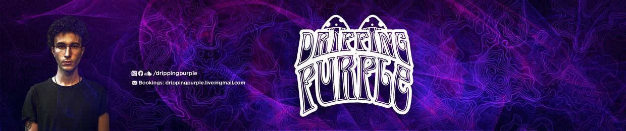Dripping Purple