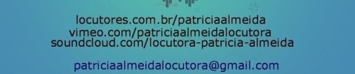 Locutora Patricia Almeida