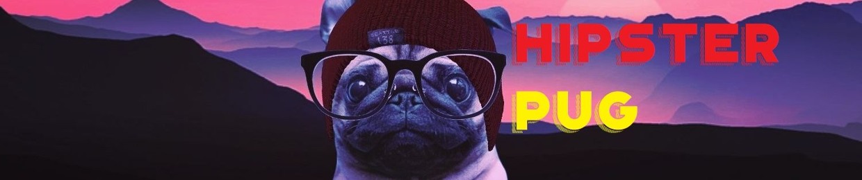 Hipster Pug