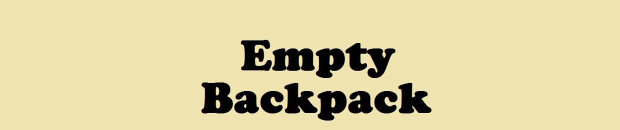 Mr. Empty Backpack