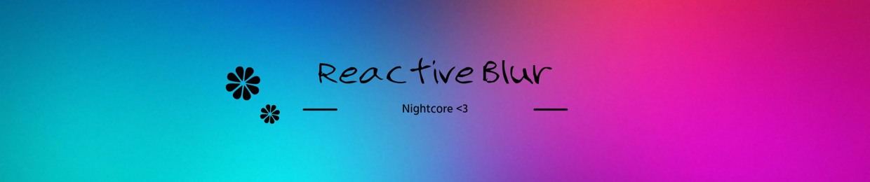 Reactive Blur