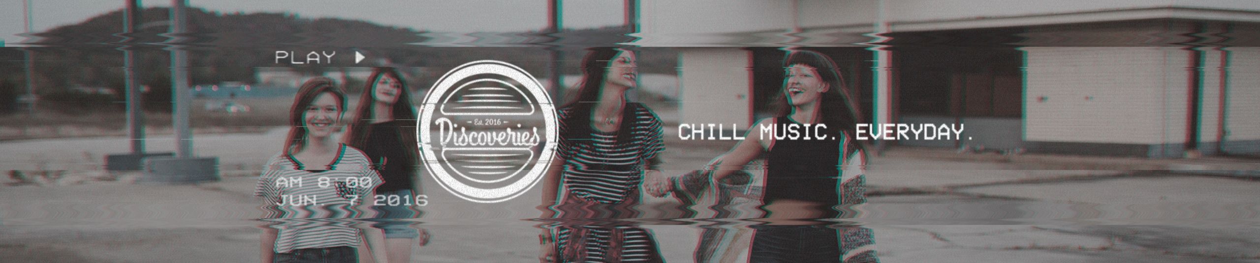 SoundCloud banner for @discoveries