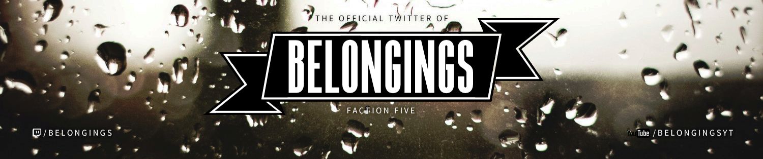 SoundCloud banner for @belongings