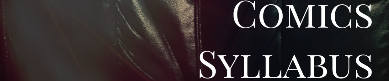 Comics Syllabus